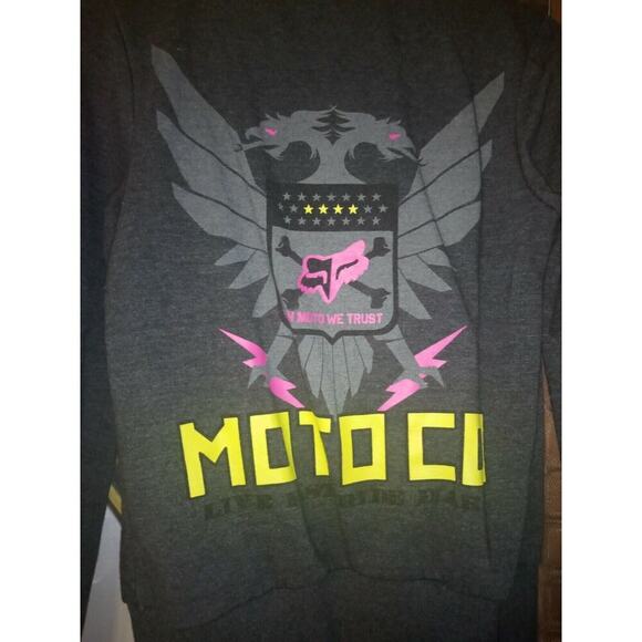 Fox Racing Jacket Women's Gray Moto Size XS - Picture 6 of 8